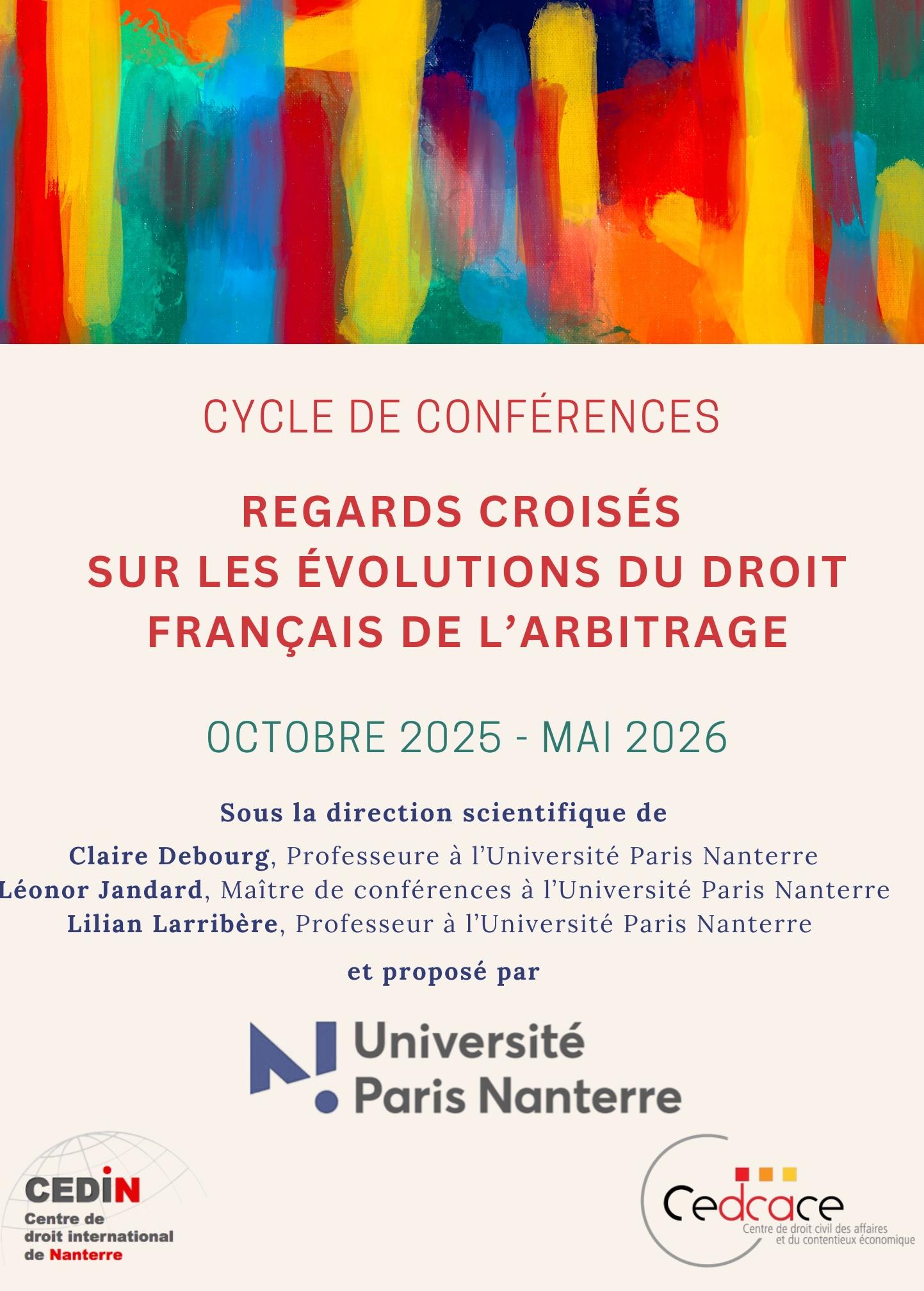Les évolutions du droit français de l'arbitrage